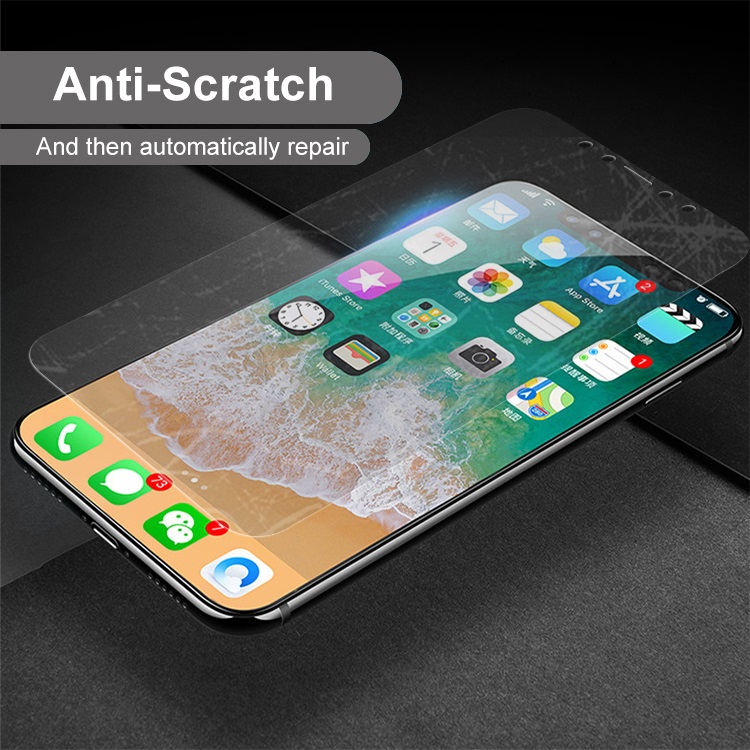 iPhone x soft tpu screen protector