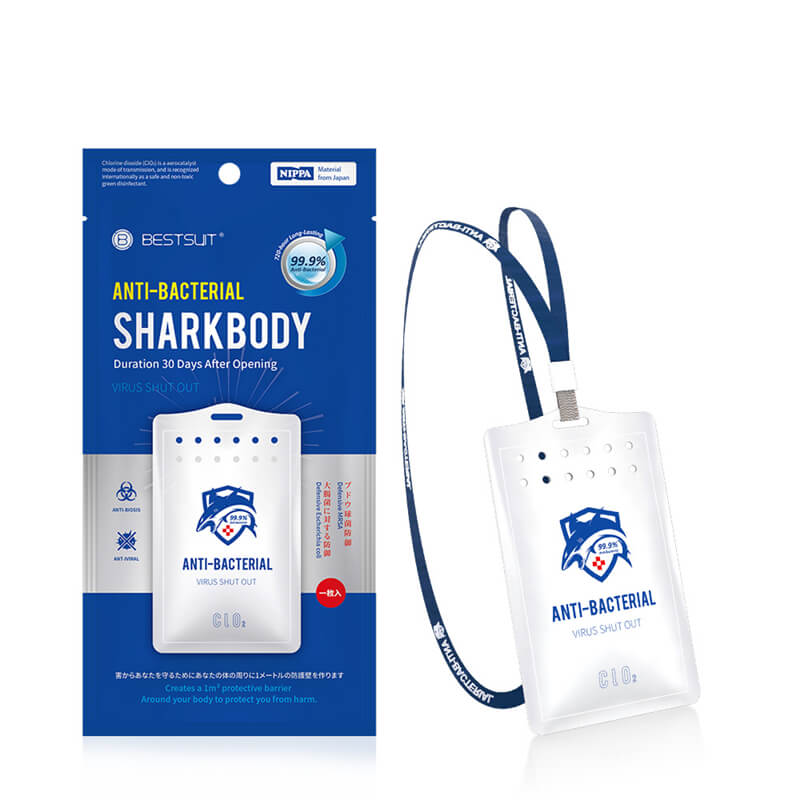 Sharkbody Clo2 Antibacterial Virus Shut Out Card