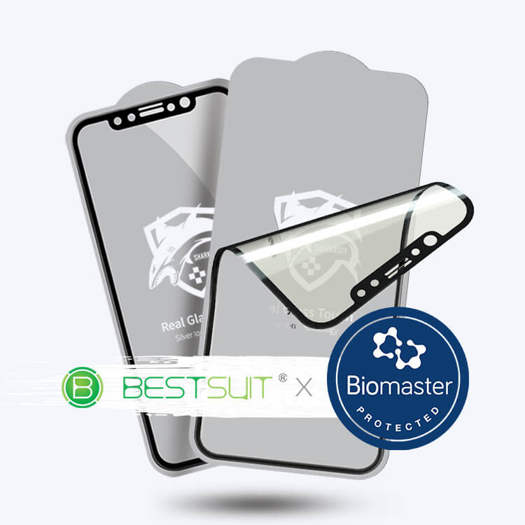 Biomaster & Bestsuit Antimicrobial Real Glass Touch Screen Protector